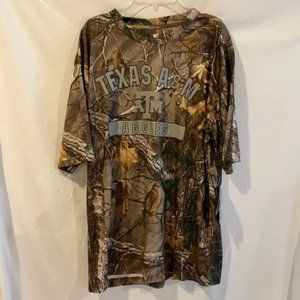 Texas A&M Aggies Performance “RealTree” men’s T-Shirt New